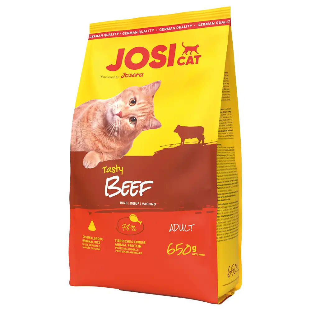 JosiCat con delicioso vacuno - 650 g