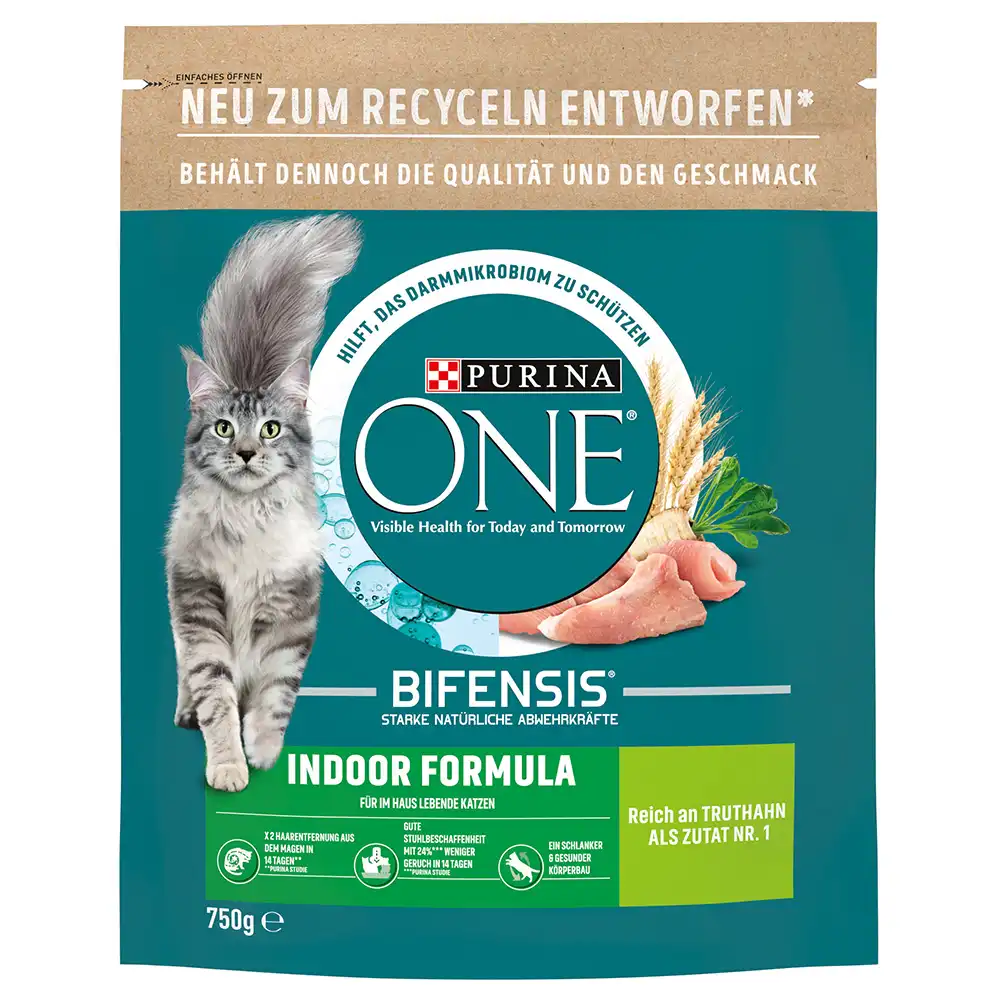 Purina ONE Indoor Formula pienso para gatos de interior - 750 g