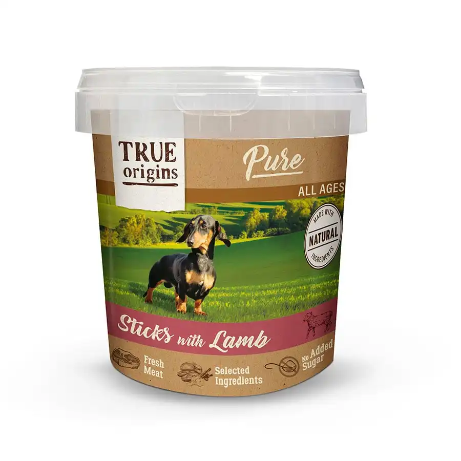 True Origins Palitos Pure Cordero para perros