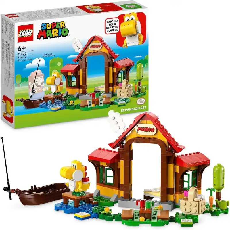 Lego Super Mario Set de Expansión Picnic en Casa de Mario
