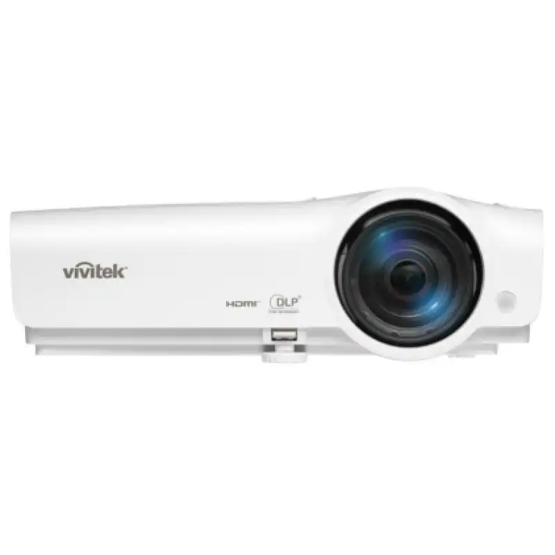 Vivitek DW284-ST Proyector de Alcance Estándar ANSI DLP WXGA 3600 Lúmenes 3D Blanco