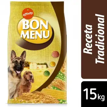 Pienso para perro adulto Receta Tradicional Bon Menú 15 Kg.