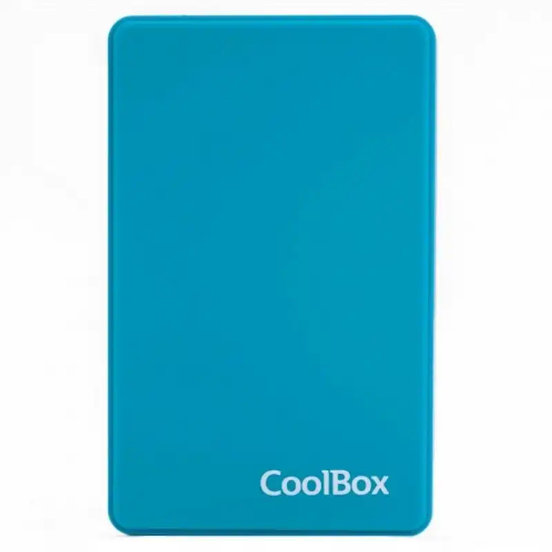 CoolBox SlimColor 2543 Carcasa Disco Duro USB 3.0 Azul Claro