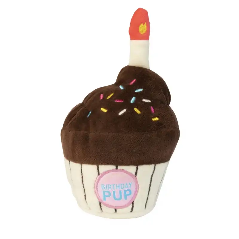 Peluche para perros FuzzYard Birthday Cupcake 1 Unidad.