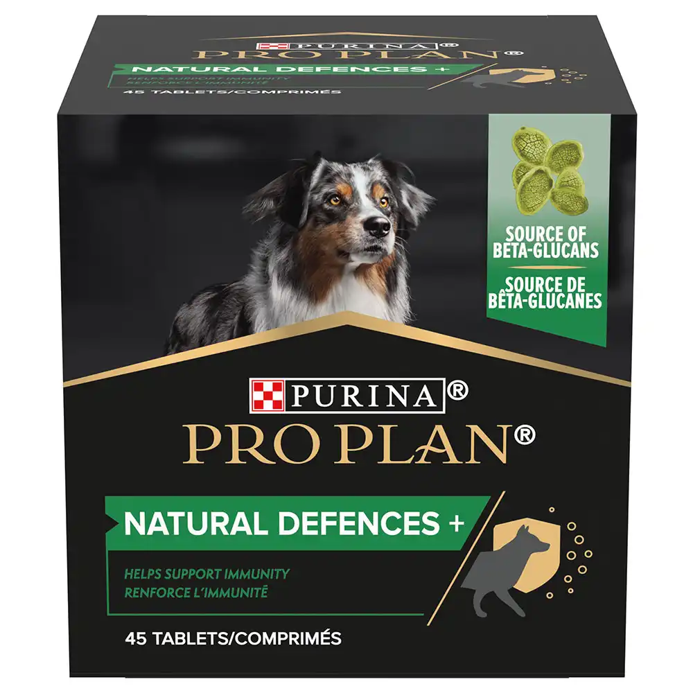 PRO PLAN Dog Adult & Senior Natural Defences Supplement comprimidos - 67 g (45 comprimidos)