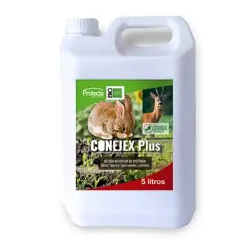 Repelente Para Conejos Y Ciervos Conejex Plus - 5 Litros