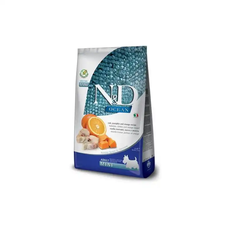 Farmina N&d grain free pumpkin adult mini pescado 2.5 Kg