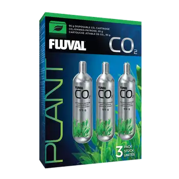 Fluval Co2 Cartucho Desechable 95g 3 Uds