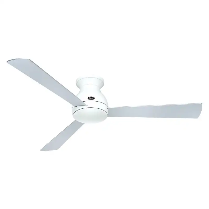 CasaFan Eco Pallas 142 WE-SI/KI Ventilador de Techo con Motor Luz Mando y Aspas Reversibles 27W