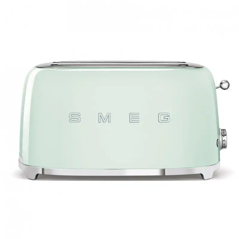 Smeg TSF02PGEU Tostadora 4 Rebanadas 1500W Verde