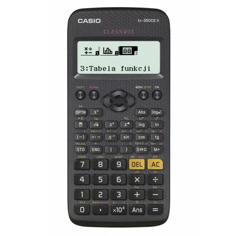 Casio FX-350CE X Calculadora de Escritorio Científica Negra