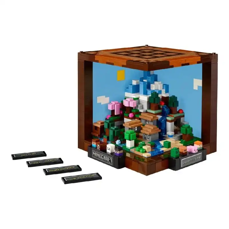 Lego Minecraft La Mesa de Trabajo