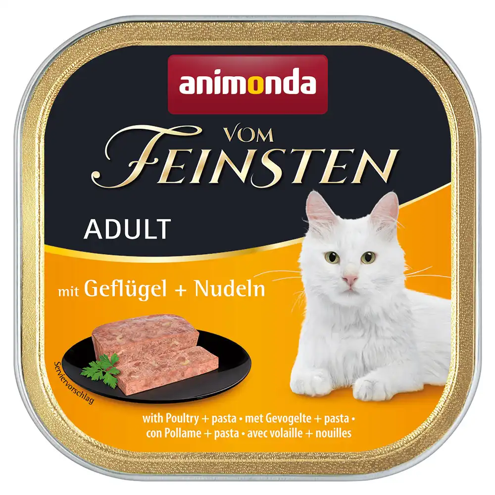 Animonda vom Feinsten Adult 6 x 100 g - Ave y pasta