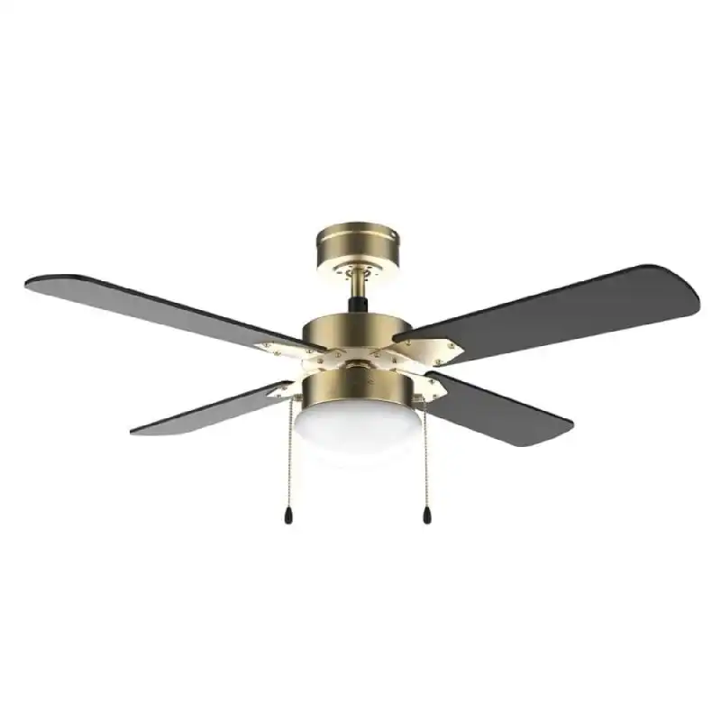 Cecotec EnergySilence Aero 450 Goldblack Ventilador de Techo con Luz 50W Negro/Dorado