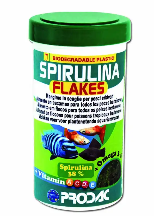 PRODAC SPIRULINA FLAKES 250 ML 50 GR