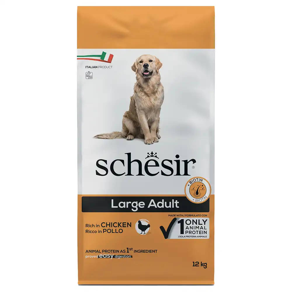 Schesir Large Breed Pollo 12 KG