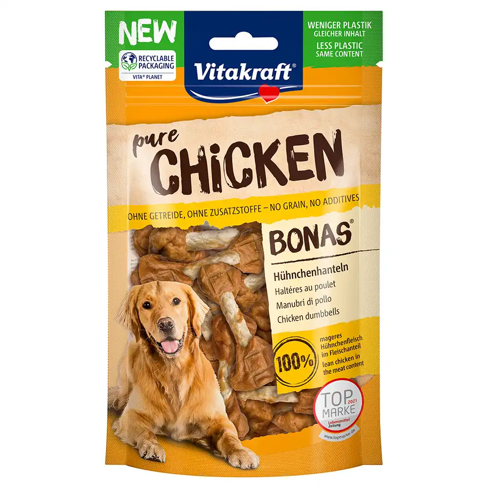 Vitakraft Bonas CHICKEN rollitos de pollo para perros - 80 g