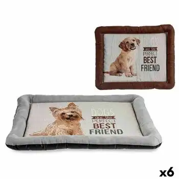 Cama Para Mascota Perro 60 X 6 X 74 Cm (6 Unidades)