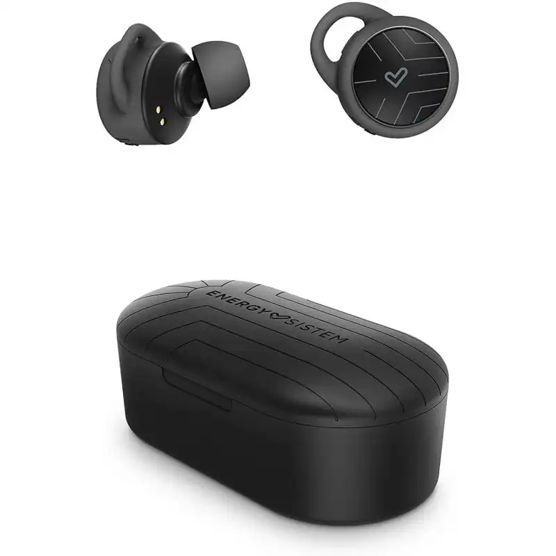 Energy Sistem Earphones Sport 2 True Wireless Black Auriculares Deportivos Bluetooth