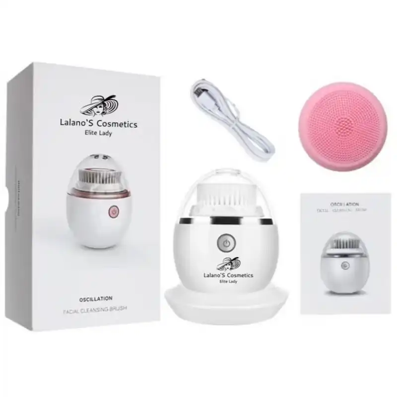 Lalano'S Cosmetics 3D Oscillation Cepillo de Limpieza Facial con Oscilación 3D