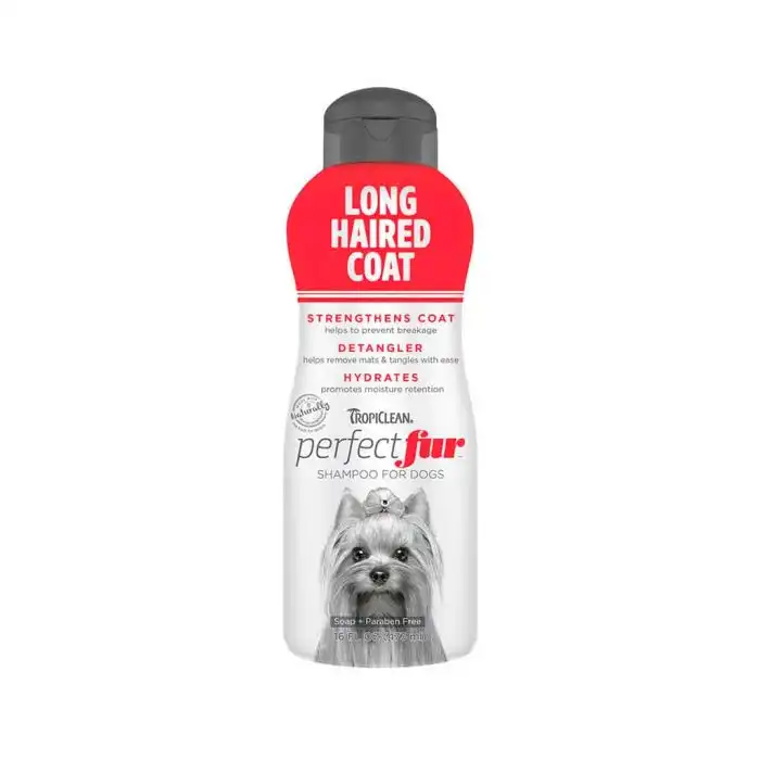 Champú Tropiclean Perfect Fur Long Haired Coat 473 ml