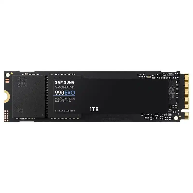 Samsung 990 EVO 1TB SSD M.2 PCIe 4.0 x4/5.0 x2 NVMe 2.0