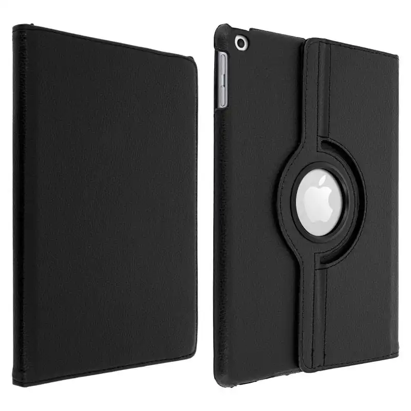 Avizar Funda Libro Soporte Negra para Apple iPad 9.7 2018