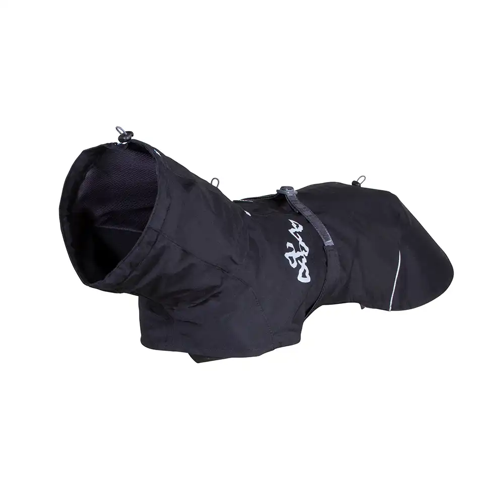 Chubasquero Bare Coal Hurtta para perros - 35 cm aprox. de longitud dorsal