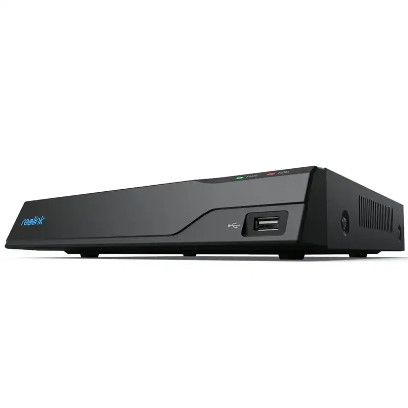Reolink NVR PoE de 8 Canales con Grabación 24/7 y Disco Duro de 2 TB Incorporado