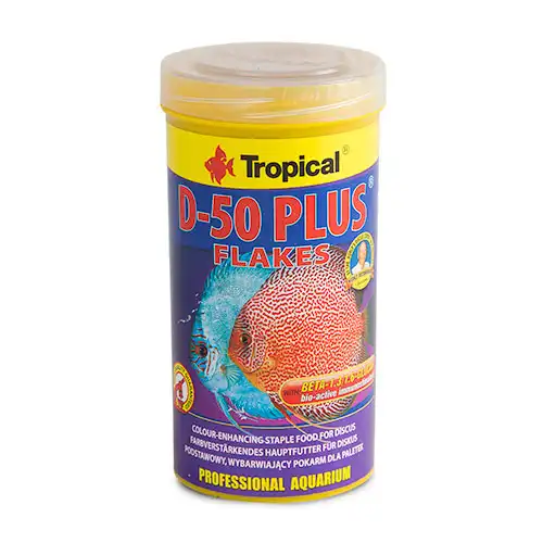 Tropical D-50 Escamas para peces disco