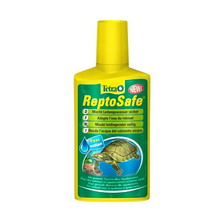 Tetra ReptoSafe neutralizador de agua 250 ml.