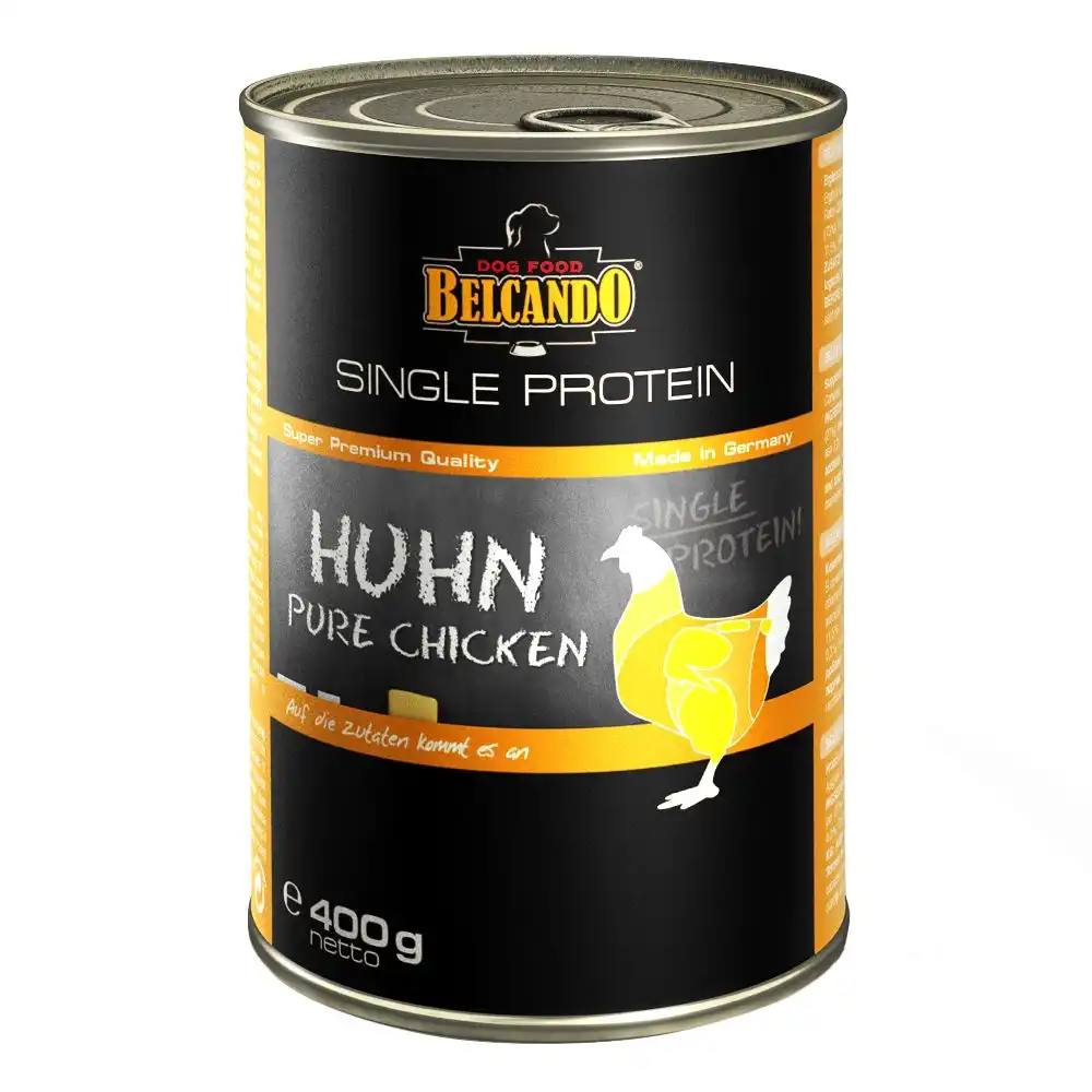 Belcando Comida Húmeda Single Protein Pollo 6x400 GR