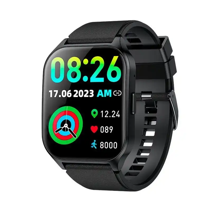 Cool Smartwatch Amoled Curved Silicona Negro