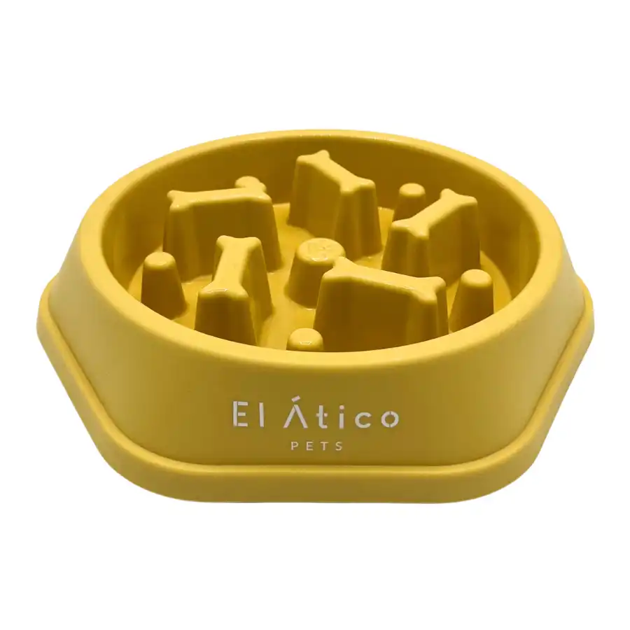 EL ÁTICO PETS Comedero Perro Antivoracidad. Comedero Antiansiedad y Antiestres para Perros Ansiosos. Controla la Velocidad de Alimentación. Reduce el Éstrés y Disfruta de una Digestión Saludable