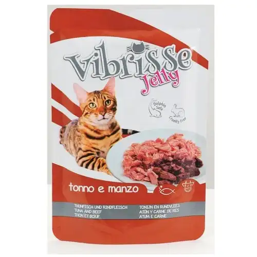 Vibrisse Atún y Ternera en gelatina (sobre) 70 gr.