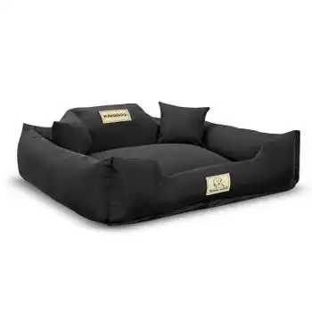 Cama Para Perro 100x75 Cm Color Negro Kingdog