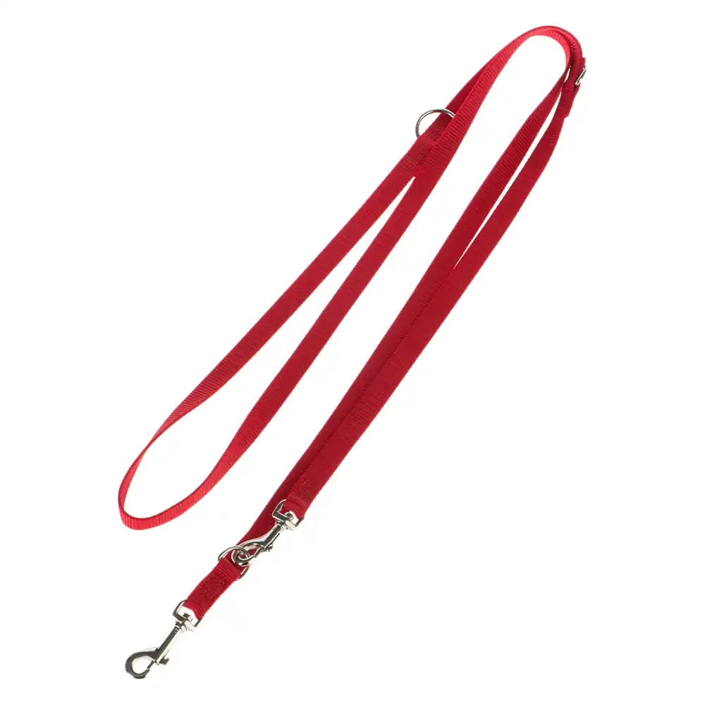 Correa Hunter Ecco Sport roja para perros - 200 x 1,5 cm (L x An), ajustable