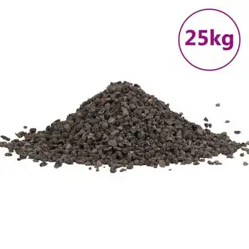 Grava De Basalto Negra 25 Kg 5-8 Mm Vidaxl