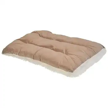 Cama Para Perro De Terciopelo Beige 45 X 60 Cm Ergani