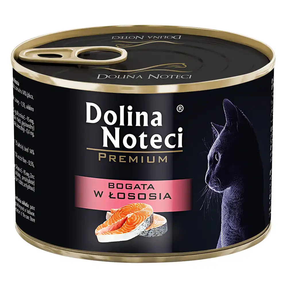 Dolina Noteci Premium 12 x 185 g - Rico en salmón