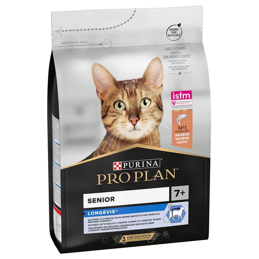 Purina Pro Plan Original Senior 7+ rico en salmón - 3 kg