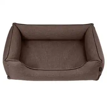 Cama Para Perros Cesta Para Perros Mestizo Mallorca Standard 80x60 Cm Color Marrón/negro