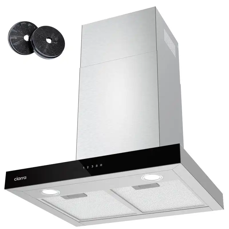 Ciarra AW6102S Campana Extractora Decorativa Lineal 60cm A+++ Acero Inoxidable