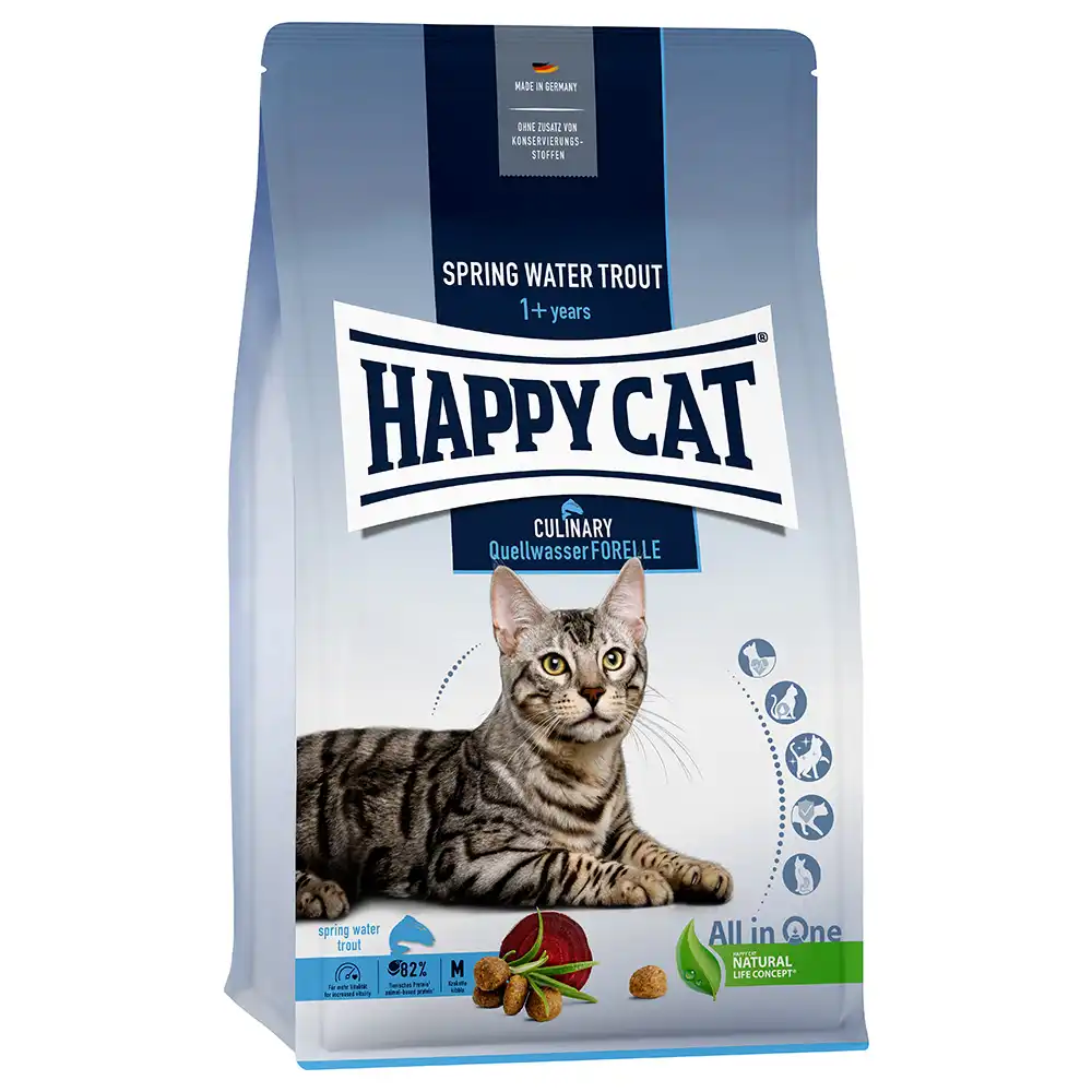 Happy Cat Culinary Adult Trucha de agua de manantial  - 10 kg