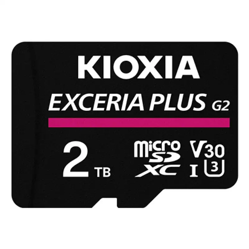 Kioxia EXCERIA PLUS G2 MicroSDXC 2 TB UHS-I V30 Clase 10