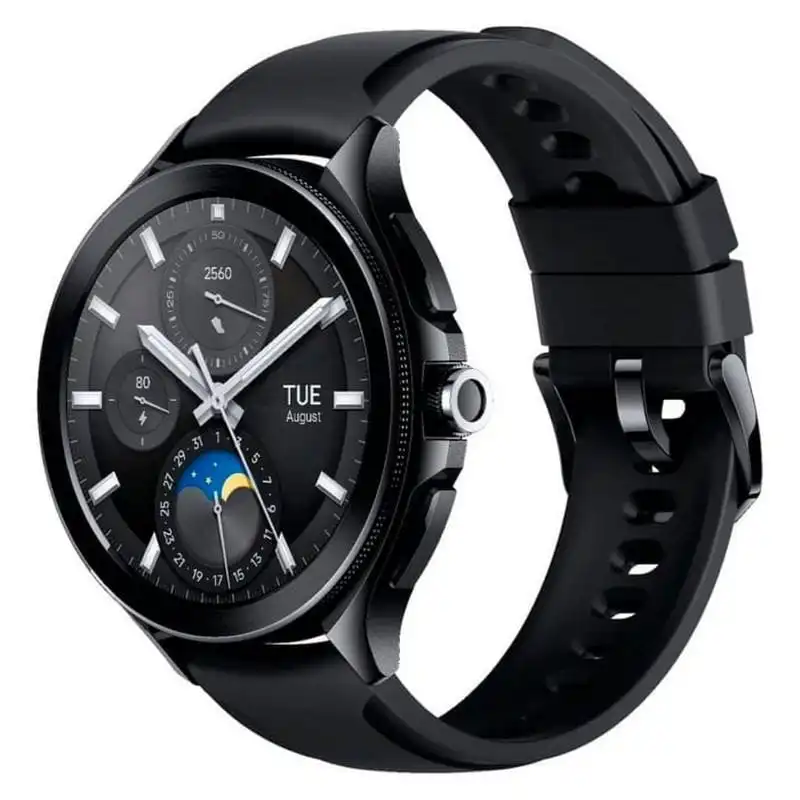 Xiaomi Watch 2 Pro 4G LTE Reloj Smartwatch de Caja Negra con Correa de Fluocarbono Negra