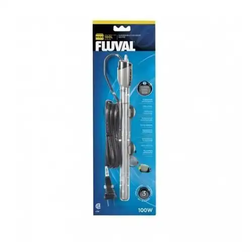 Calentador sumergible para acuarios Serie M Fluval 100W