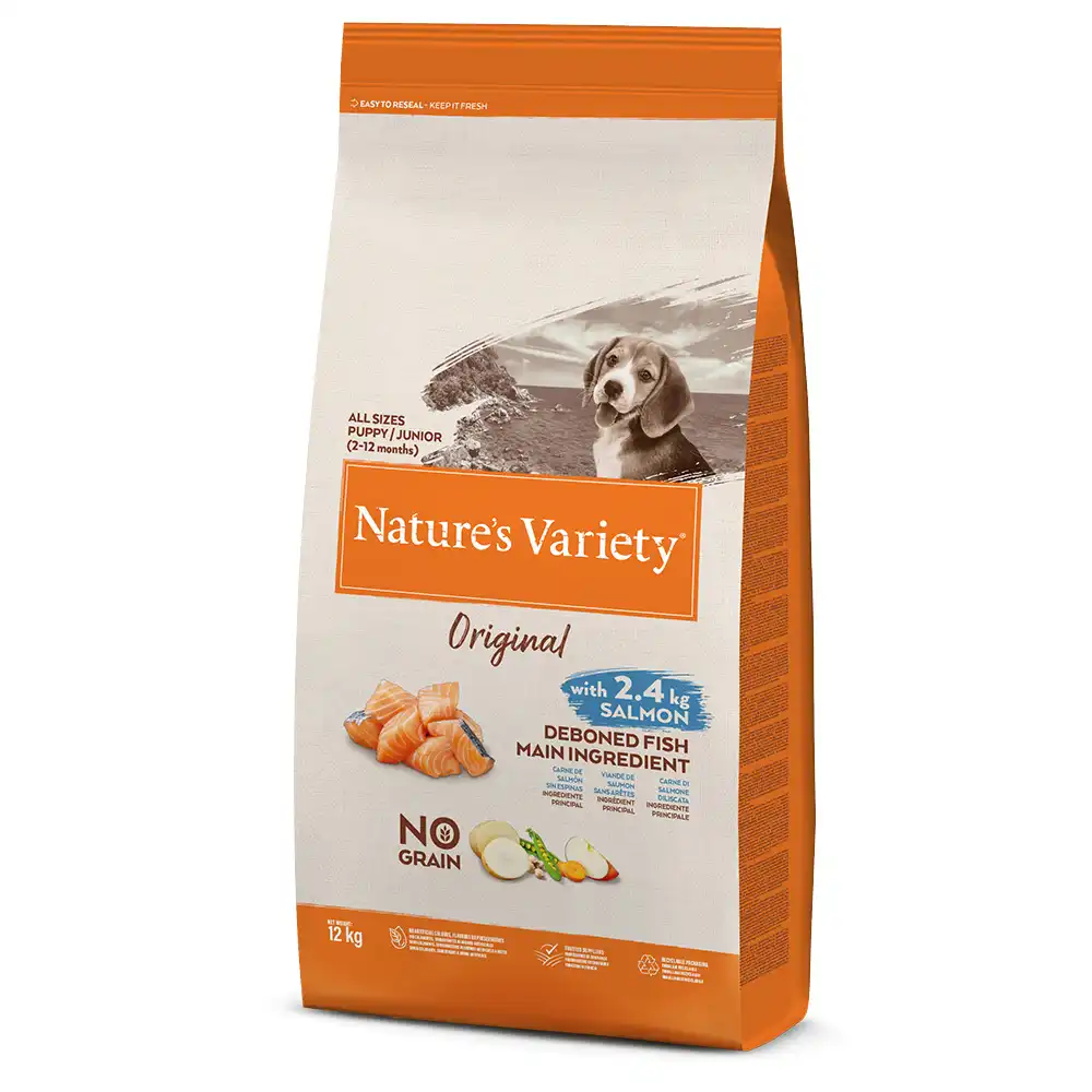 True Instinct No Grain Junior Medium-Maxi Salmón 12 Kg.