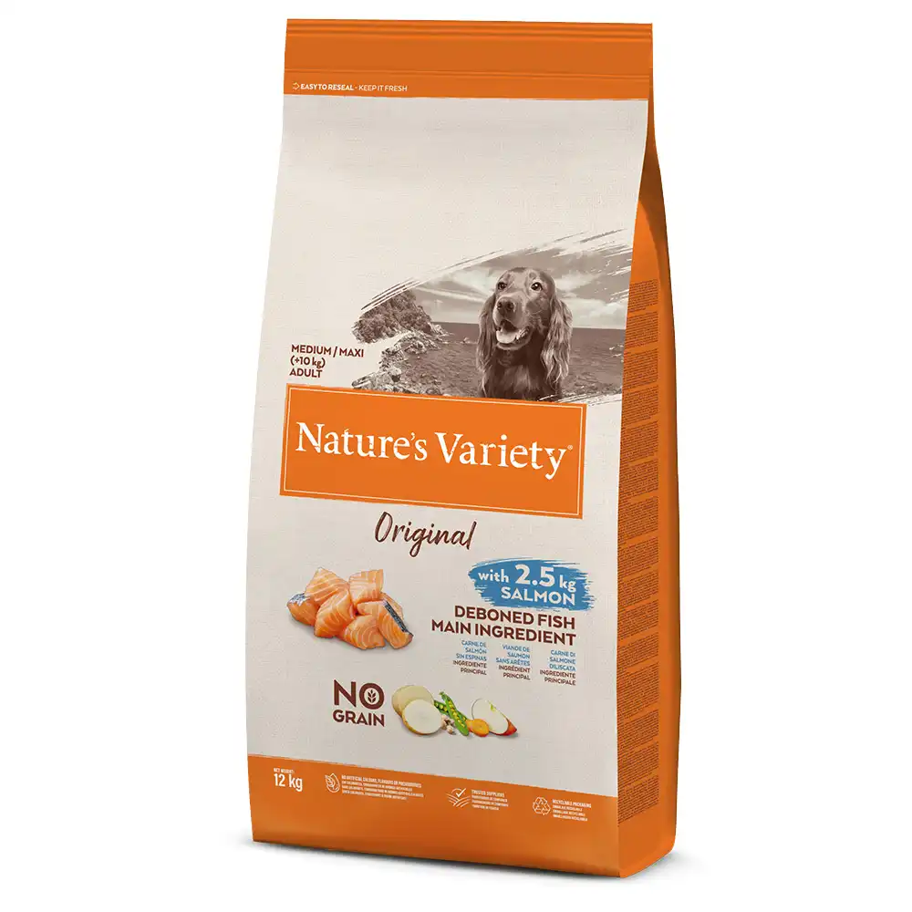 True Instinct No Grain Medium-Maxi Salmón 12 Kg.