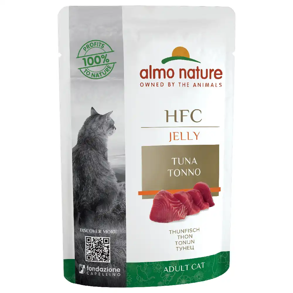 Almo Nature HFC Jelly 6 x 55 g - Atún